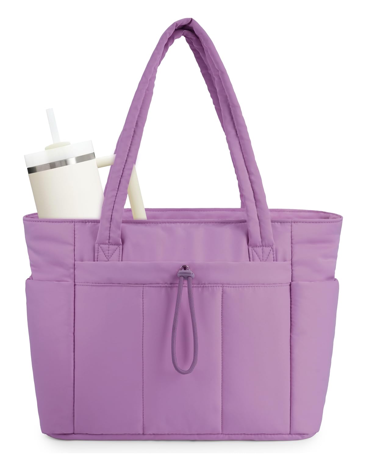 Wandering Nature Puffer Tote Bag