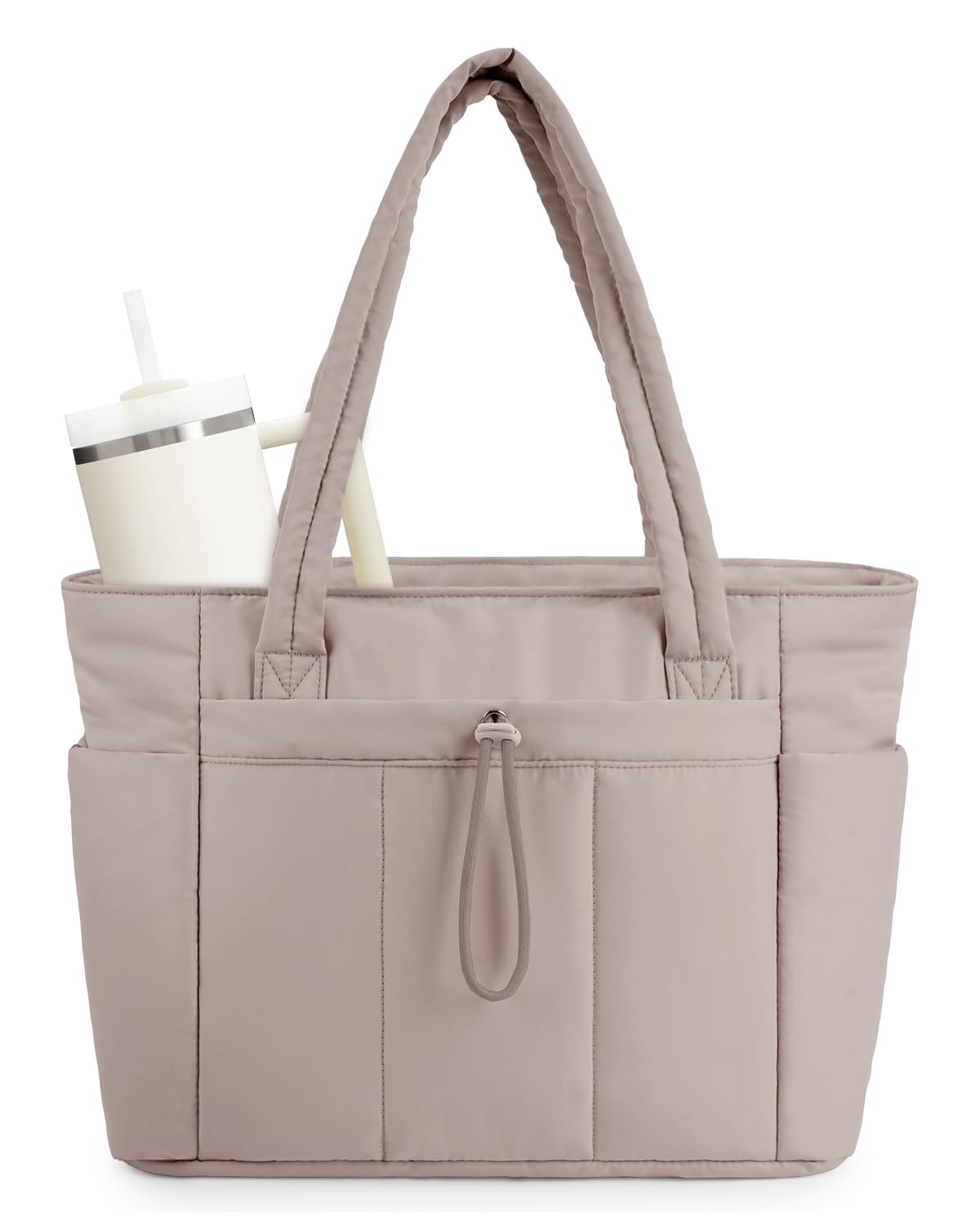 Wandering Nature Puffer Tote Bag