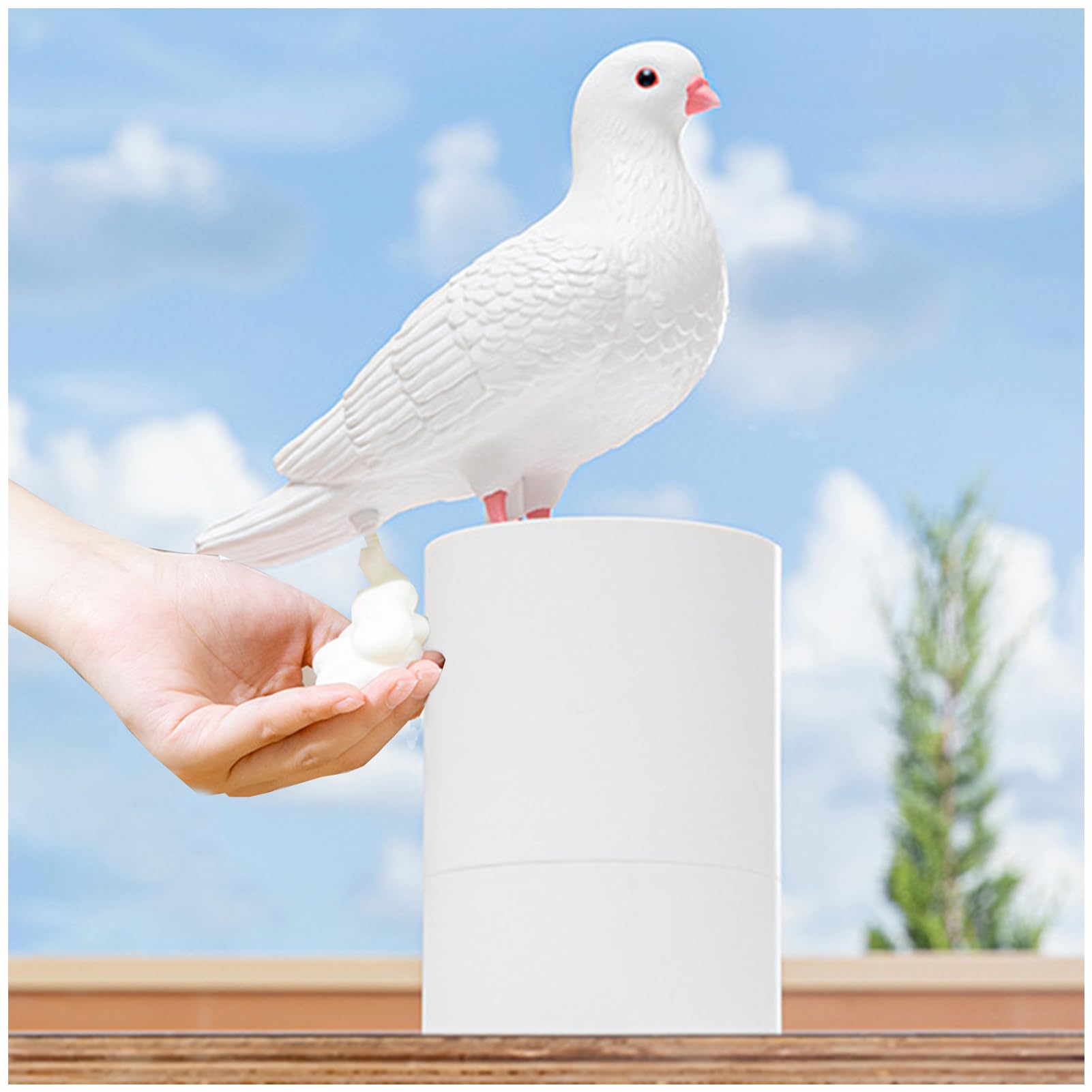 Pigeon Shape Automatic Soap Dispenser