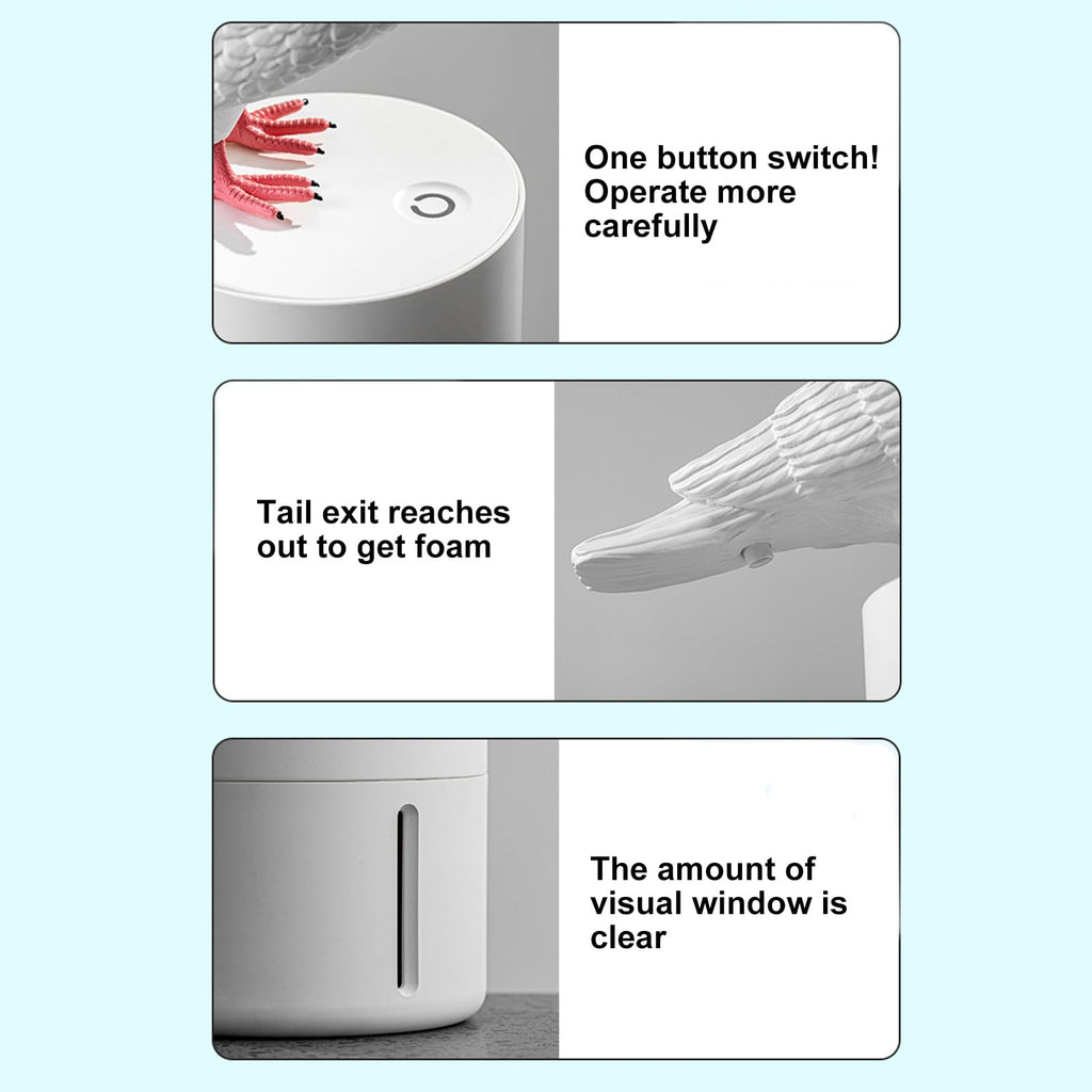 Pigeon Shape Automatic Soap Dispenser