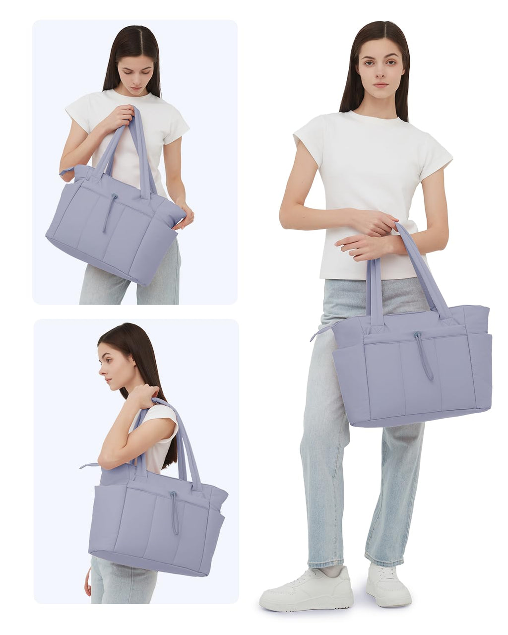 Wandering Nature Puffer Tote Bag