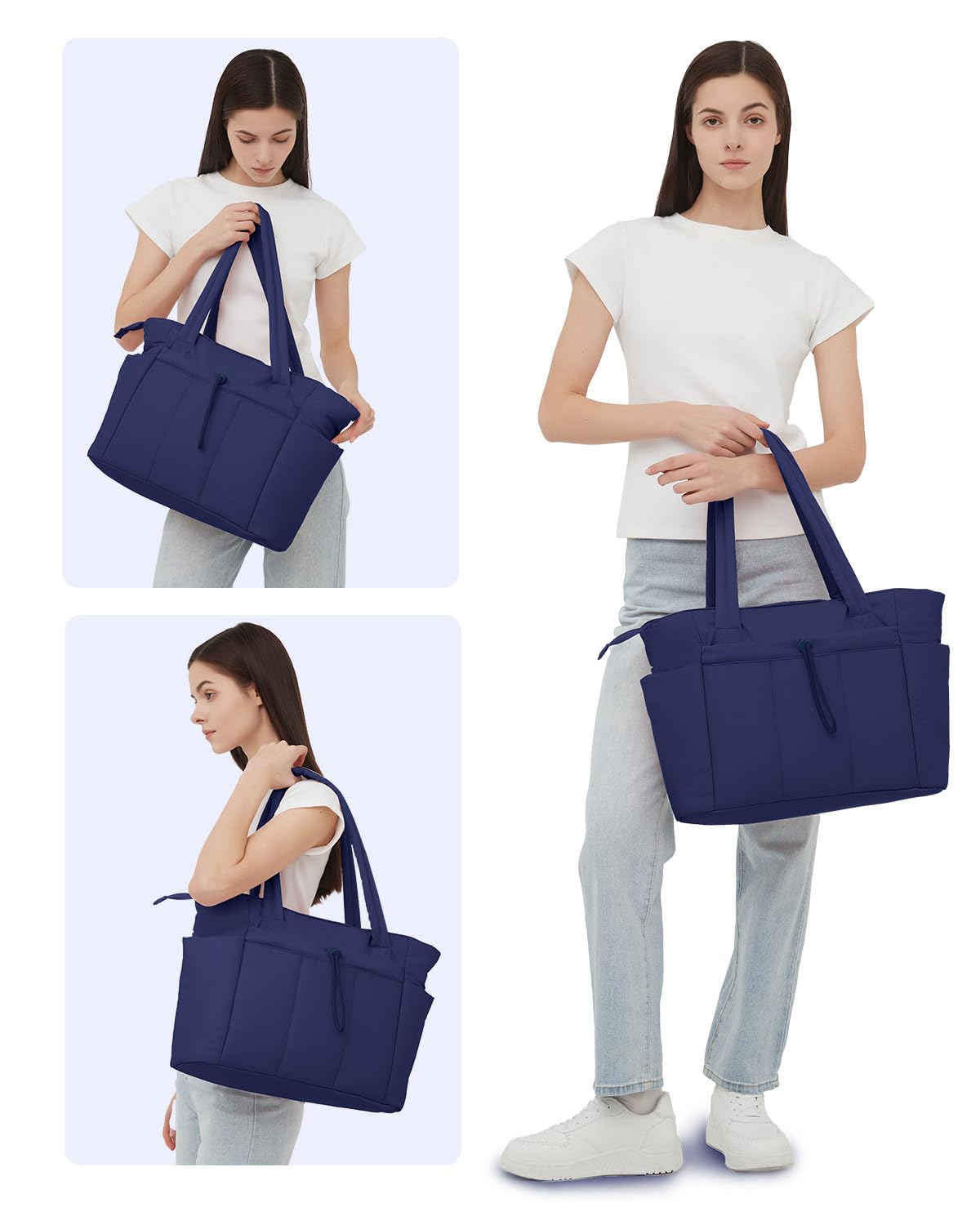 Wandering Nature Puffer Tote Bag