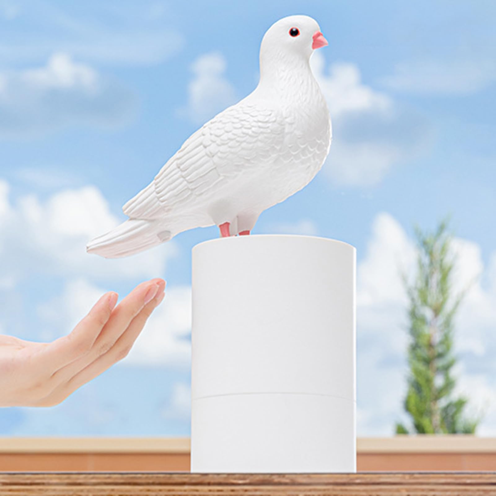 Pigeon Shaped Automatic Foam Soap Dispenser