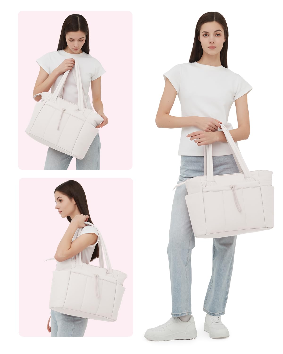 Wandering Nature Puffer Tote Bag