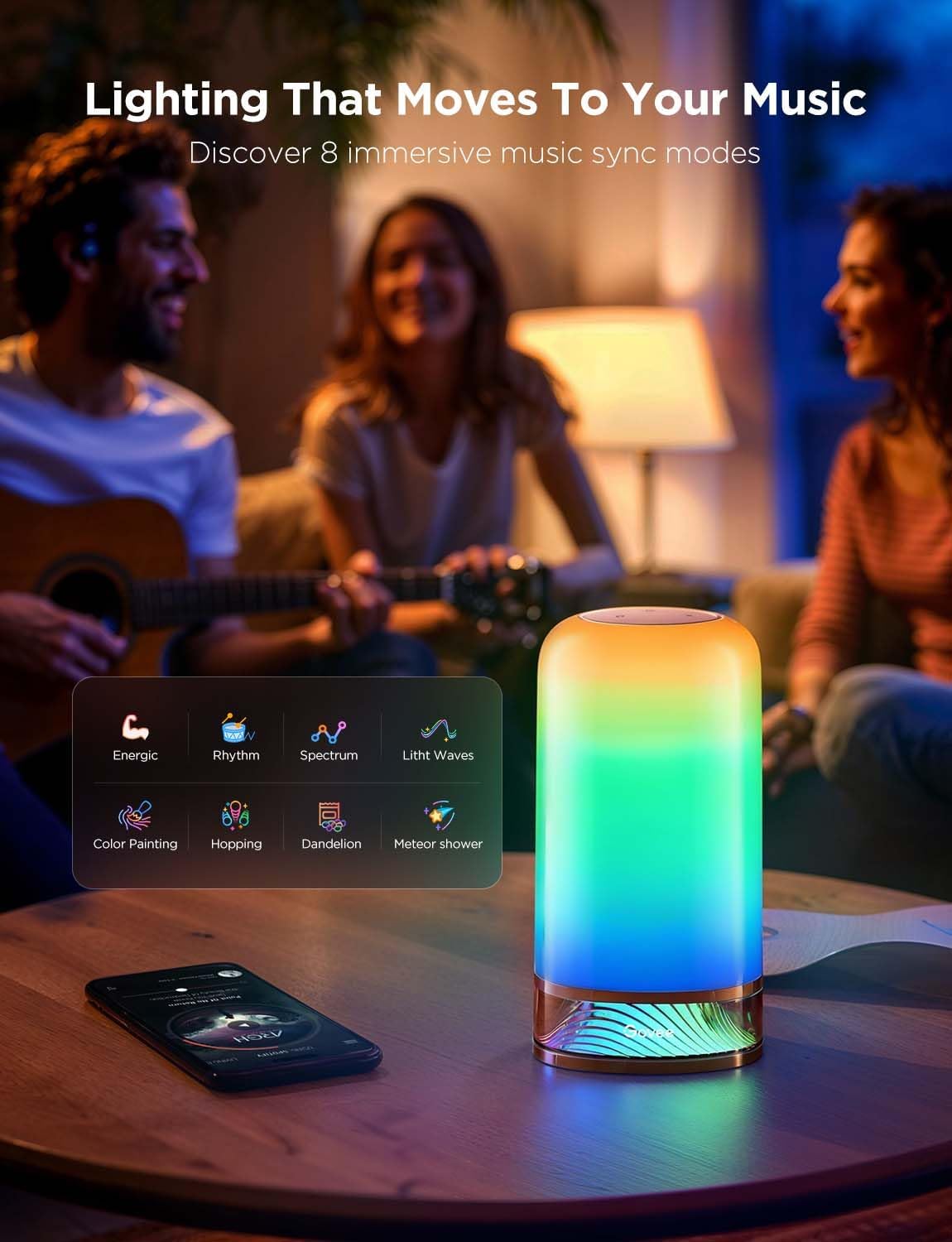 Govee RGBIC Smart Table Lamp