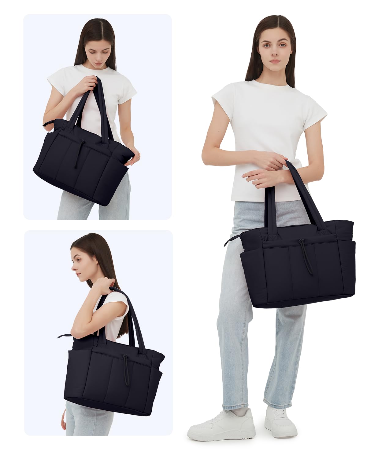 Wandering Nature Puffer Tote Bag