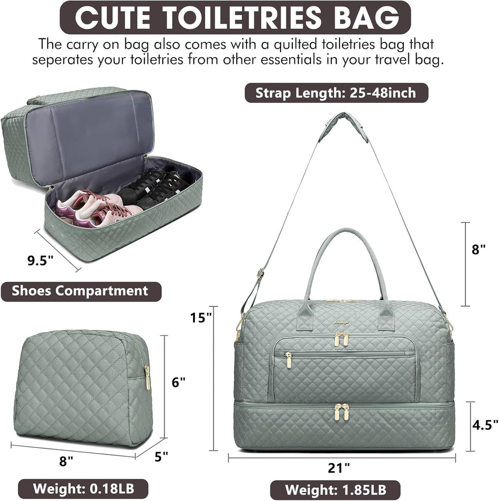 Large Women Travel Duffle Bag