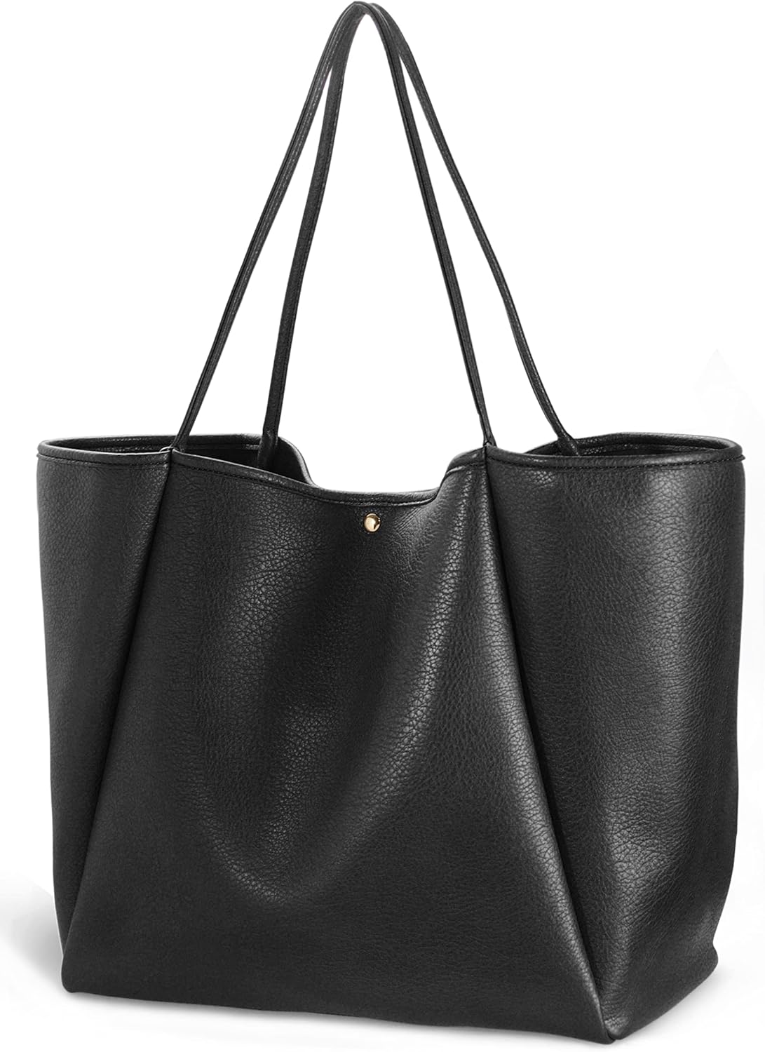 Oversize Pu Leather Tote Women