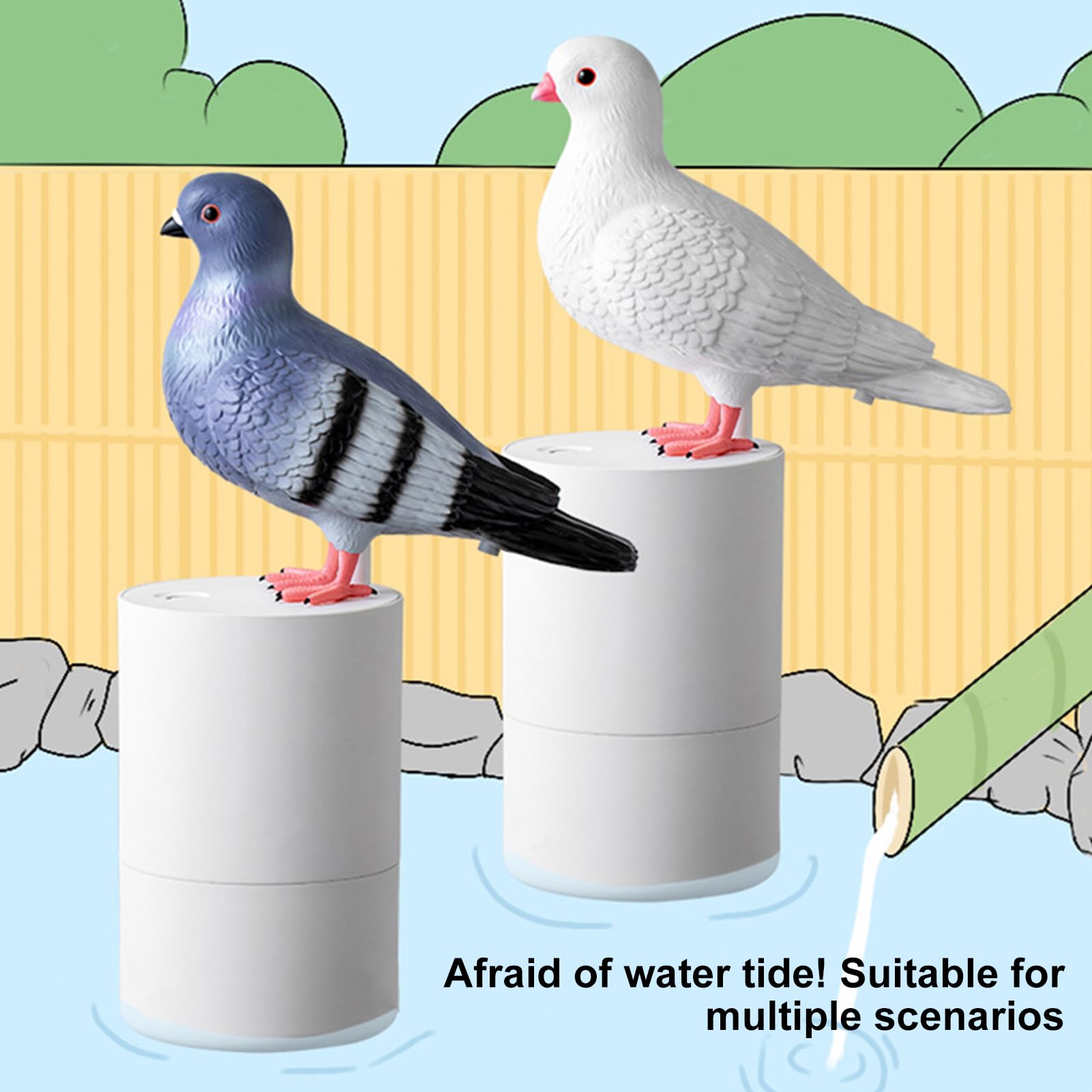 Pigeon Shape Automatic Soap Dispenser