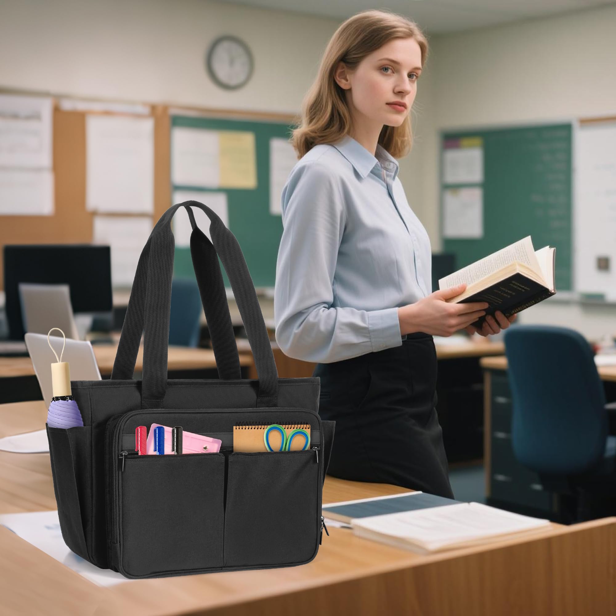 Trunab Teacher Tote Bag for Women