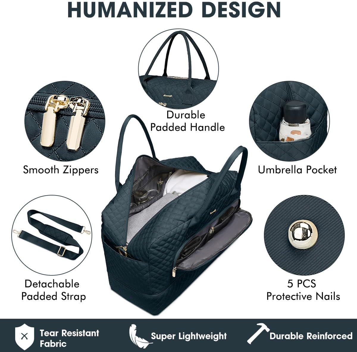 Large Women Travel Duffle Bag