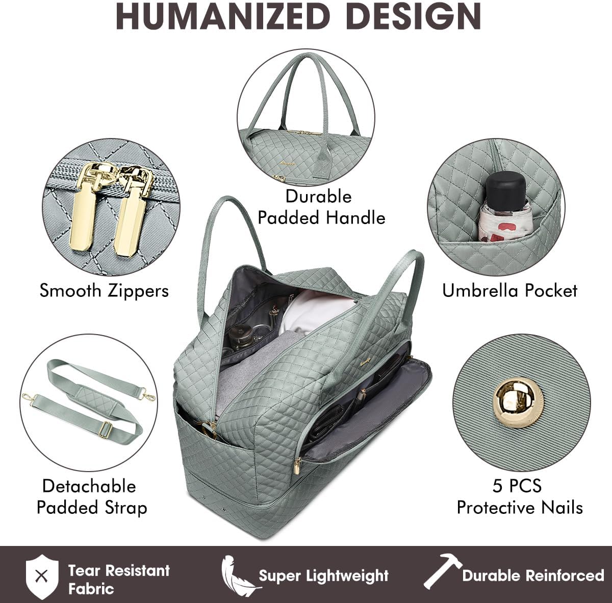 Large Women Travel Duffle Bag