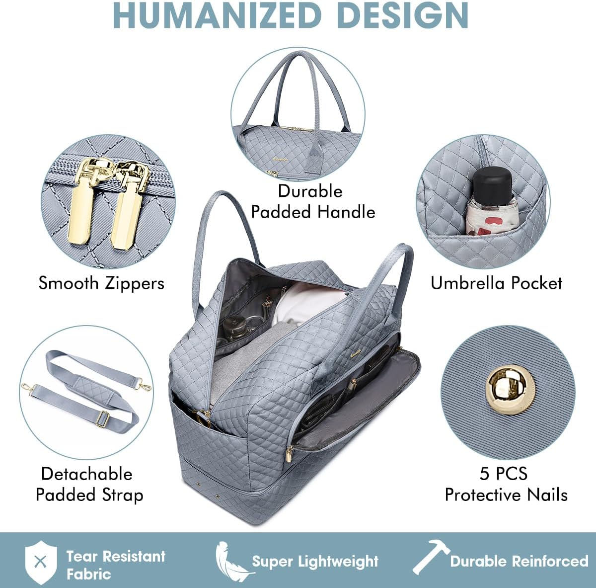 Large Women Travel Duffle Bag