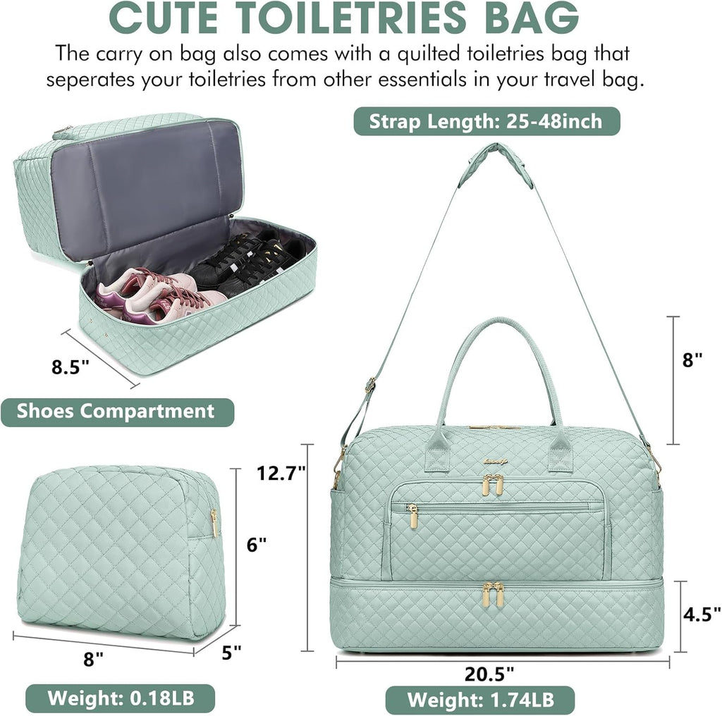 Large Women Travel Duffle Bag