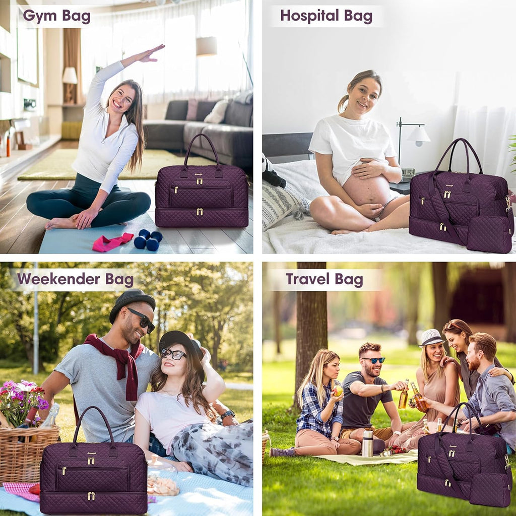 Large Women Travel Duffle Bag