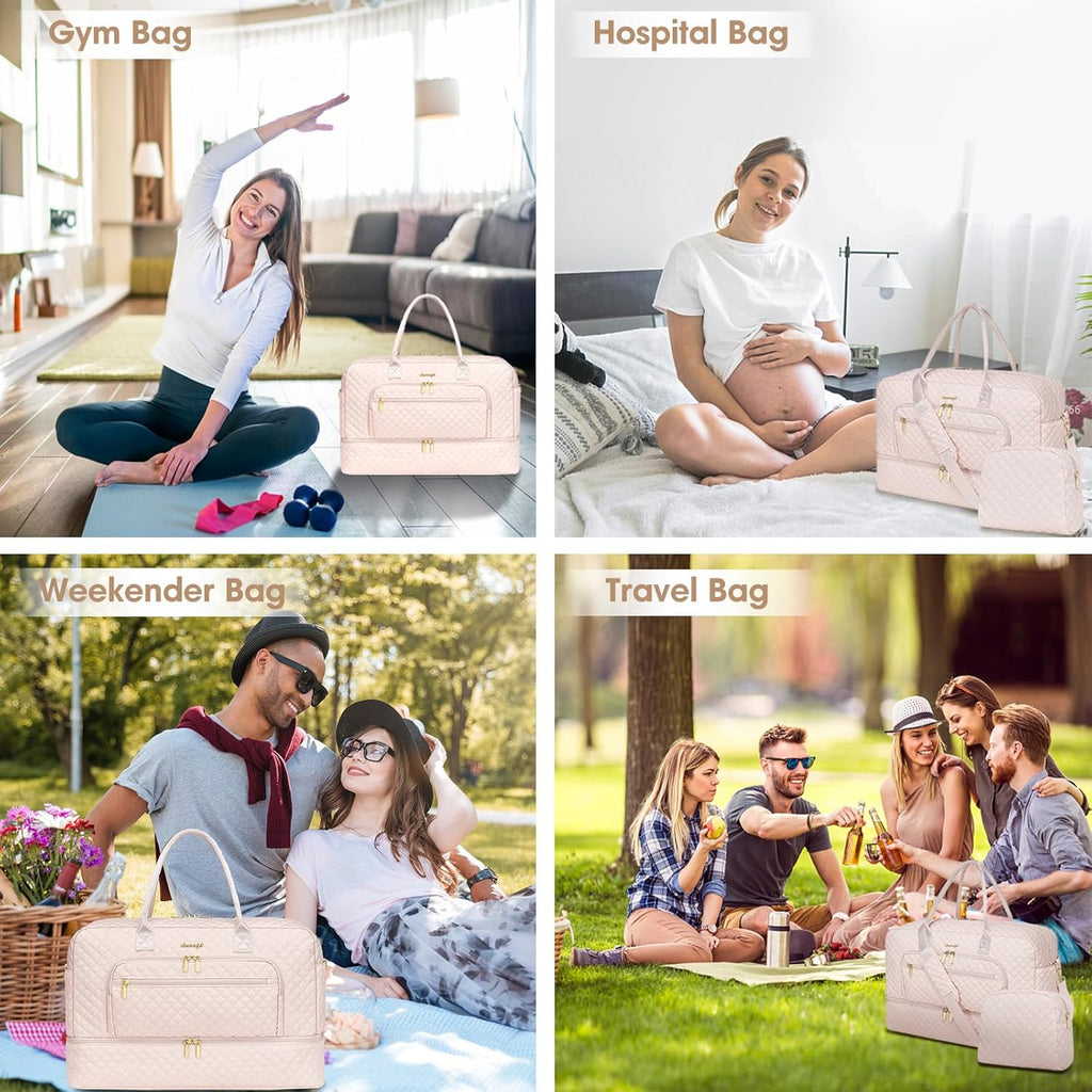 Large Women Travel Duffle Bag